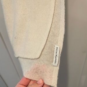 White + Warren cashmere travel wrap scarf